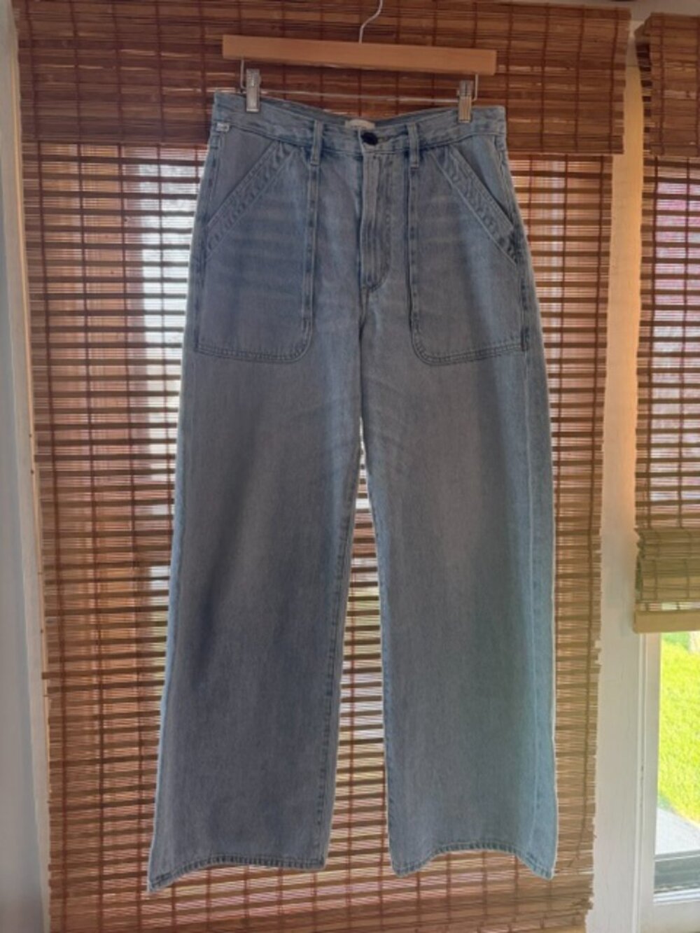 Citizens of Humanity Ayla Cargo jeans in Cloud Nine, Size 27 - Picture 4 of 7